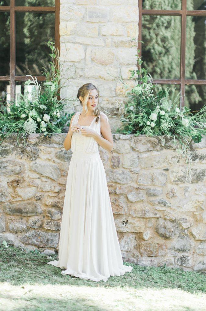 organic greenery elopement