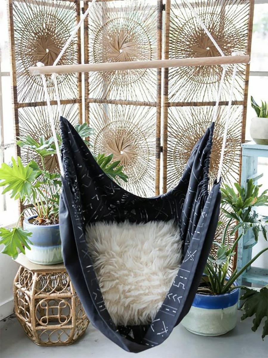 10 ideas con patrón mudcloth DIY, visto en "I am a Mess Blog"
