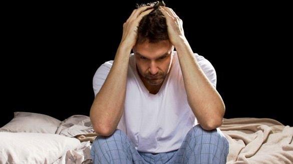 hombre con problemas de ereccion