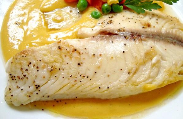 Resultado de imagen para imagenes Pescado con salsa de mango