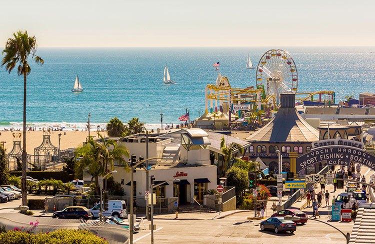 Destinos de verano que son mejores en otoño: Santa Monica