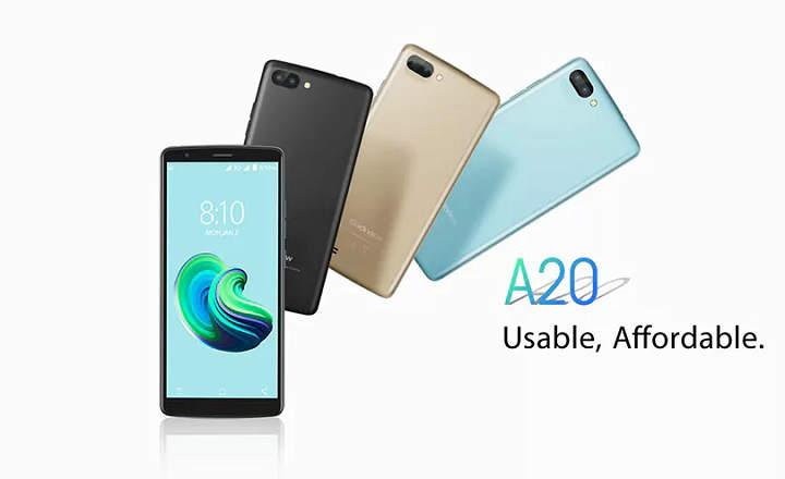 Blackview A20 análisis review de este móvil con Android Go 1GB de RAM 8GB de espacio, doble cámara trasera y pantalla de 5.5" y relación de aspecto 18:9 especificaciones precio y opinión