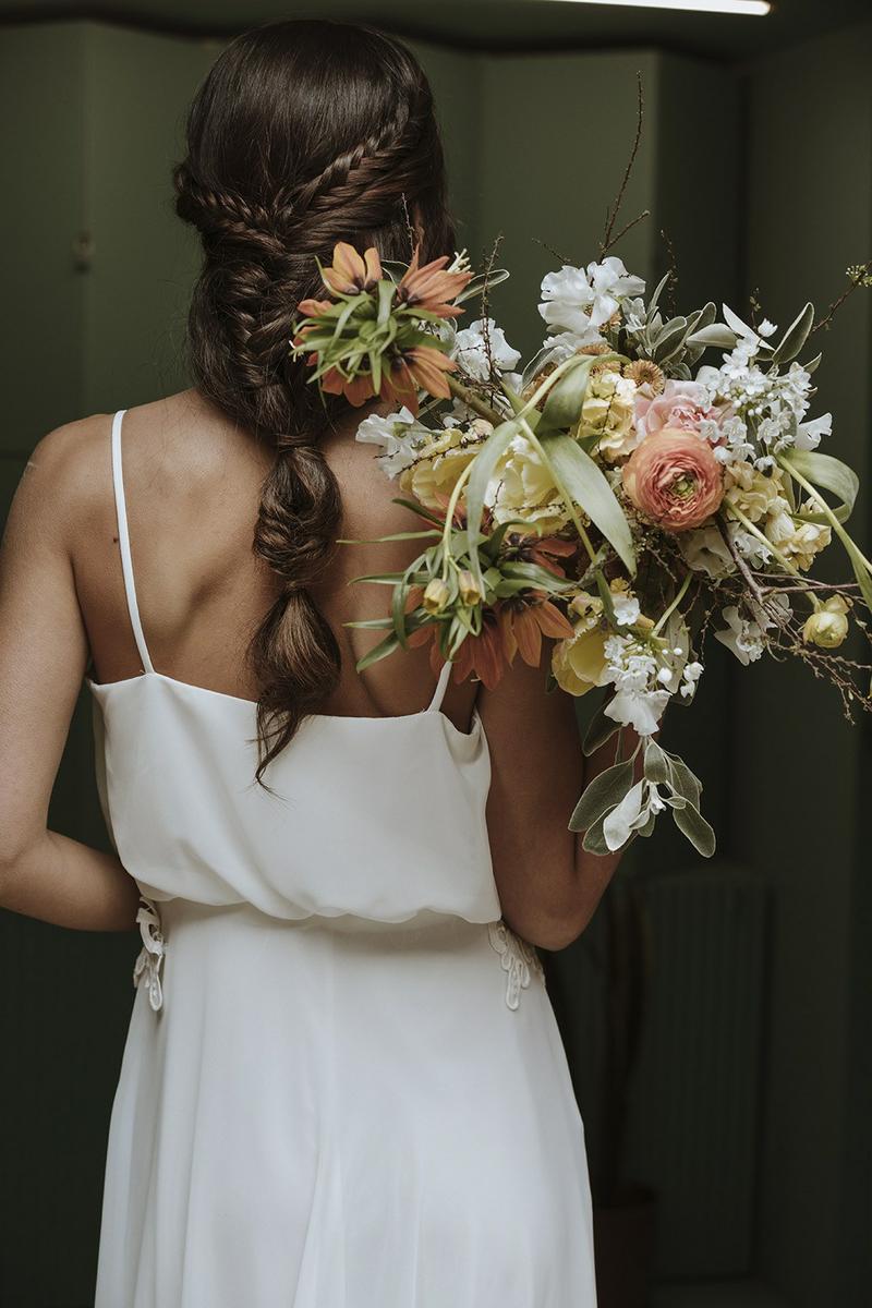 Ramo de novia 2018 Savia Bruta - Flores - Bodasconestilo