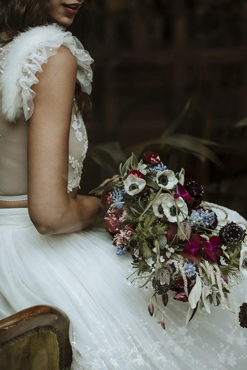 Ramo de novia 2018 Savia Bruta - Flores - Bodasconestilo