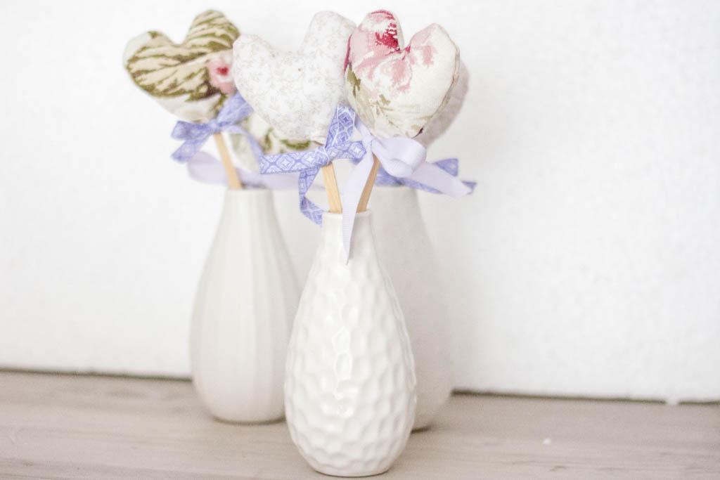 corazones de tela para regalar