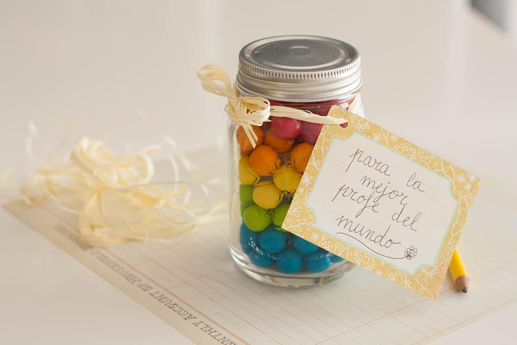 bote de caramelos para regalar