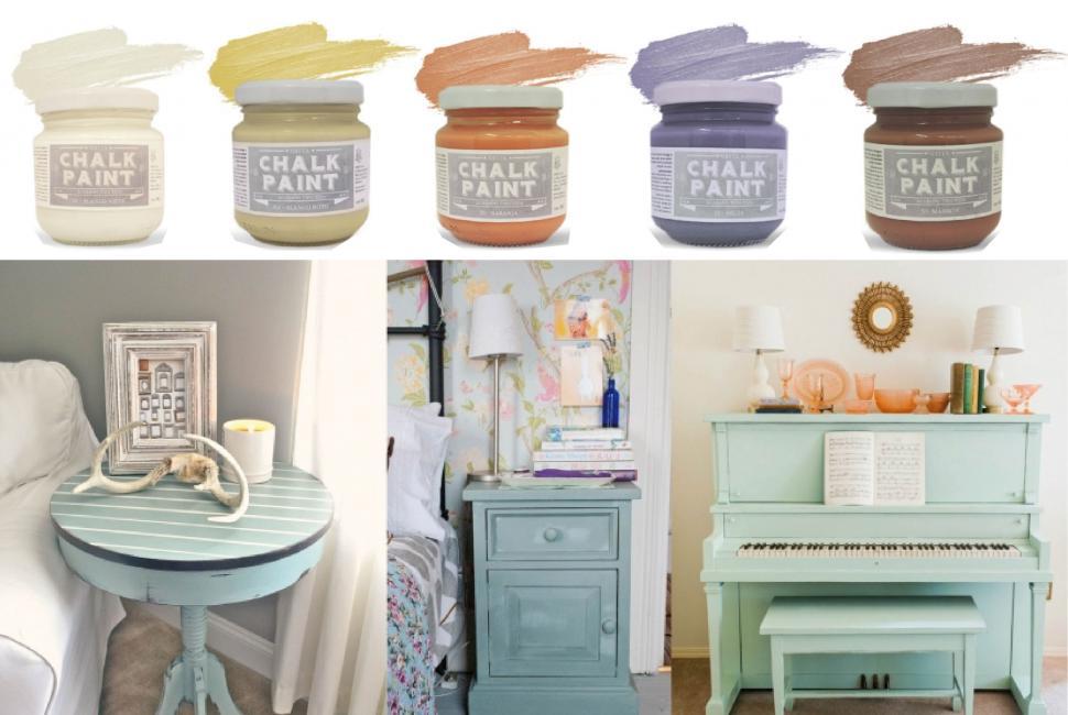 Como usar la pintura Chalk Paint