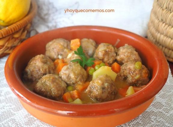 ALBONDIGAS-JARDINERA