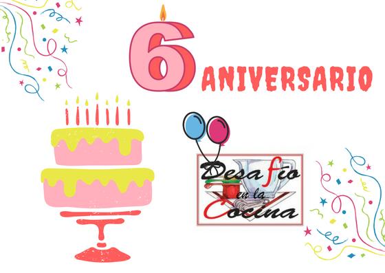 6º aniversario