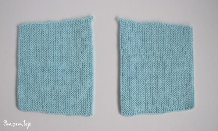 Patrón para tejer un jersey sencillo de bebé