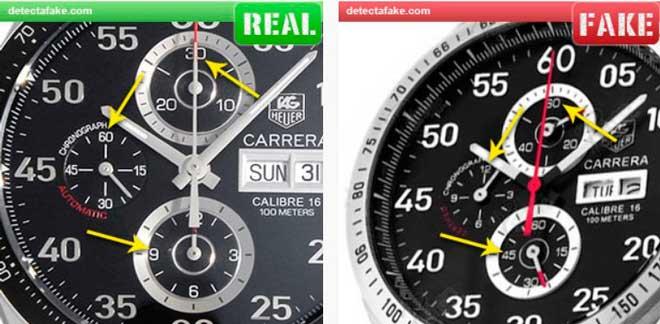 comparacion tag heuer original y una imitacion