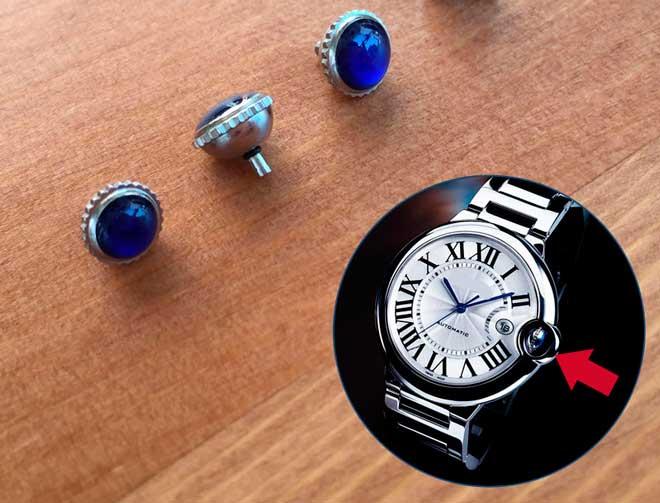 recambios para corona de reloj cartier imitación