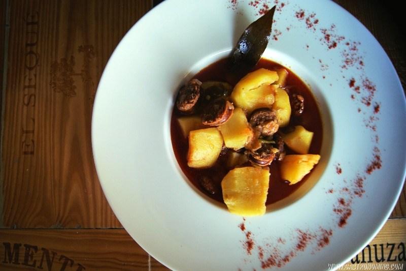 Patatas a la riojana