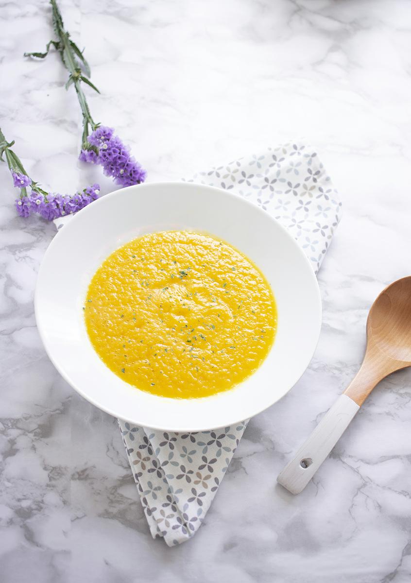 CREMA DE CALABAZA QUE COCINO CON BASTANTE FRECUENCIA