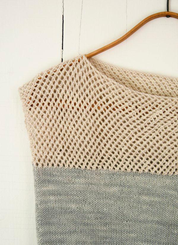 Nuevo KAL: Cap Sleeve Lattice Top de Purl Soho