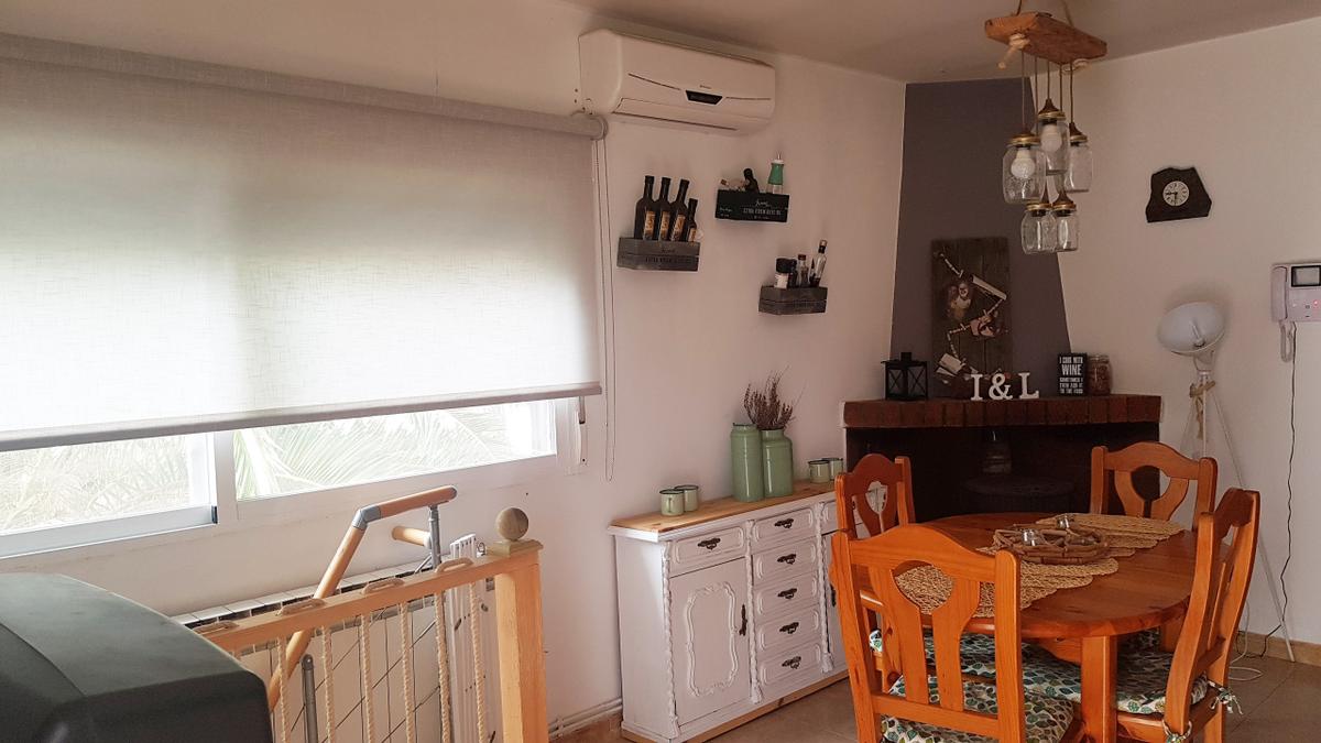 Comedor estilo rustico chic - El despues - estor a medida en grs perla