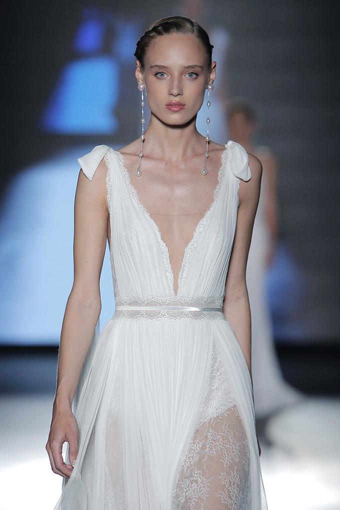 Vestido de novia transparencias 2019