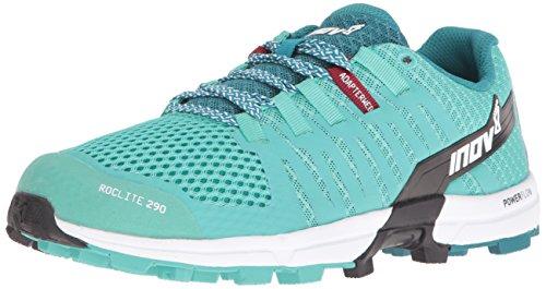 Inov8 Roclite 290 Senderismo Zapatillas Para Correr Mujer - azul verde / Negro / blanco, 6 UK