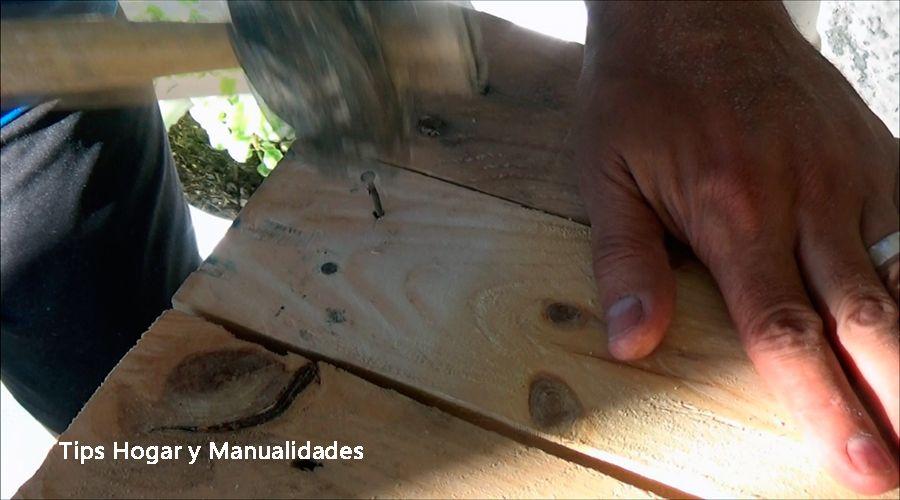 Cómo hacer un zapatero original con palets