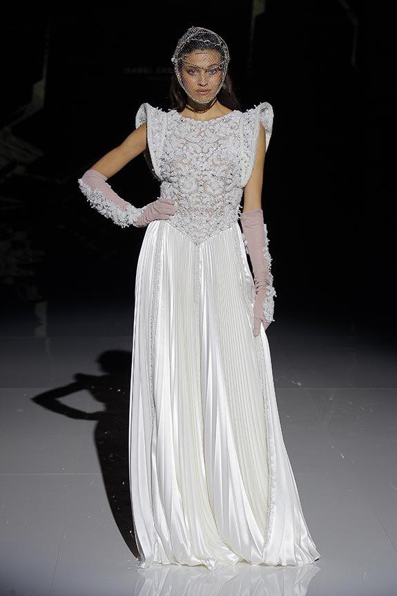 Vestido novia Isabel Zapardiez Bridal Fashion Week