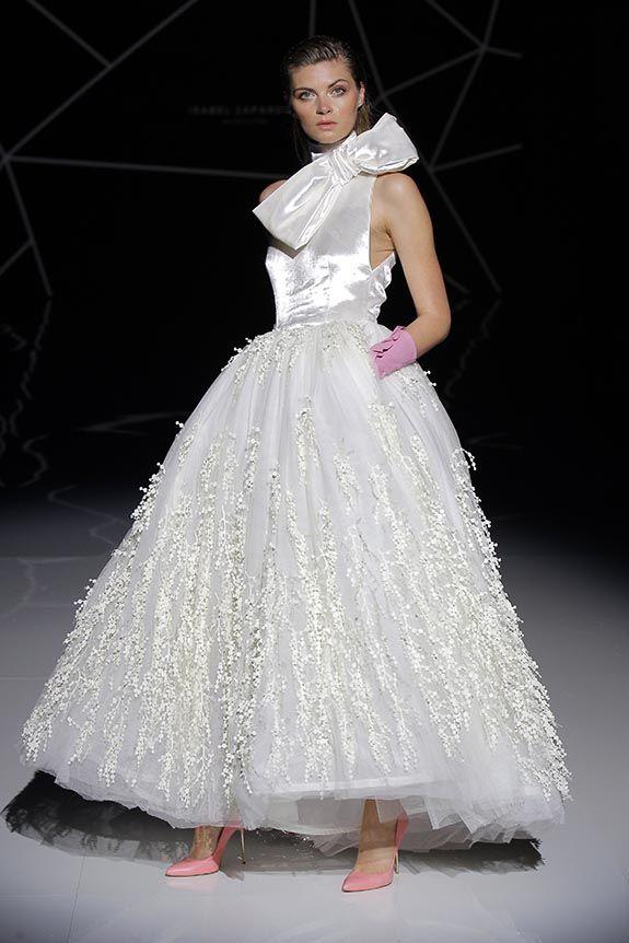 Vestido novia Isabel Zapardiez Bridal Fashion Week