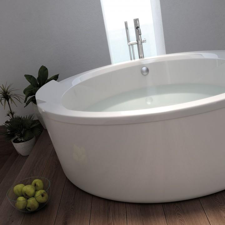 Bañaera exenta acrilica en 2 - Baños10 - Crab