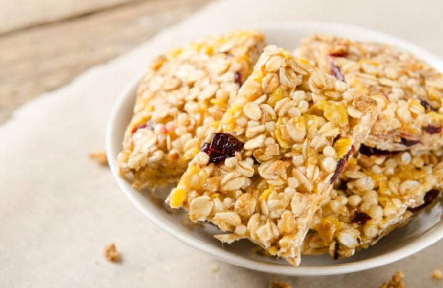 como hacer barritas de cereal