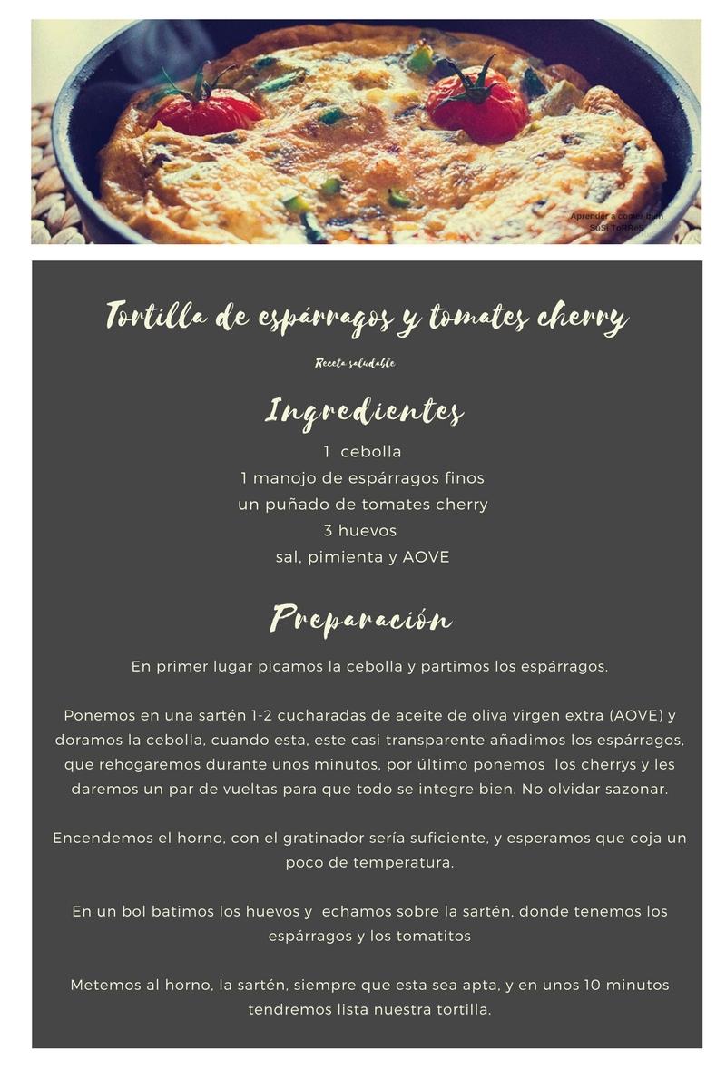 Tortilla de espárragos