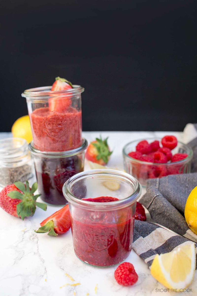 mermelada con chia
