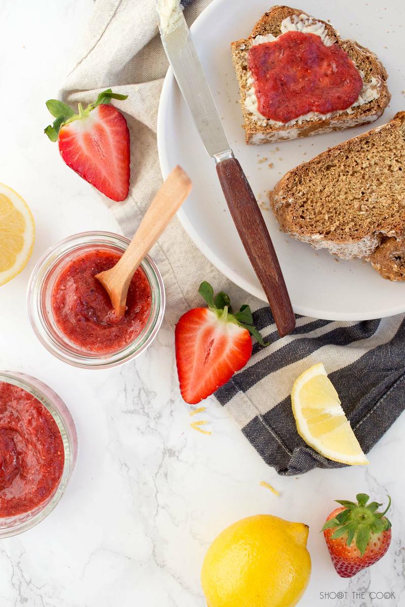 mermelada con chia receta