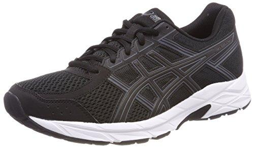 Asics Gel-Contend 4, Zapatillas de Entrenamiento para Hombre, Negro (Black/Carbon/White 9097), 43.5 EU