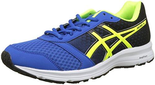 Asics Patriot 9, Zapatillas de Running para Hombre, Azul (Victoria Blue/Safety Yellow/Black 4507), 42 EU