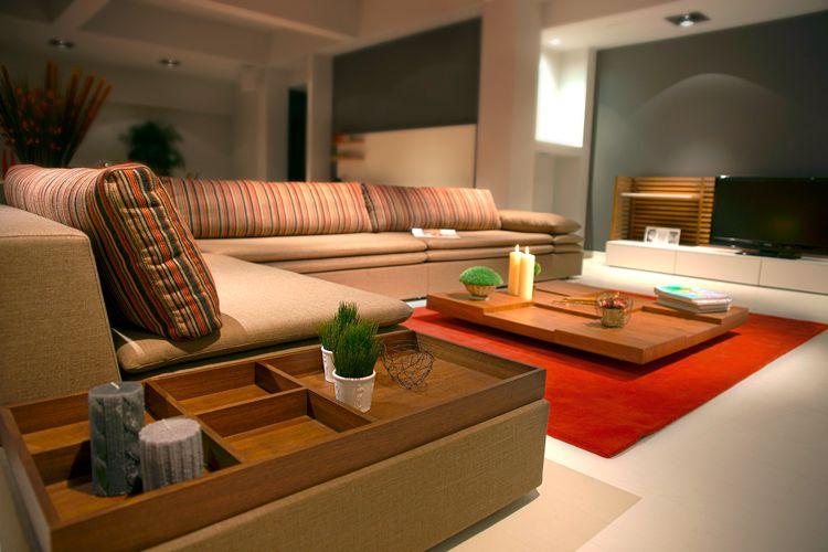 decoración para mesas de centro