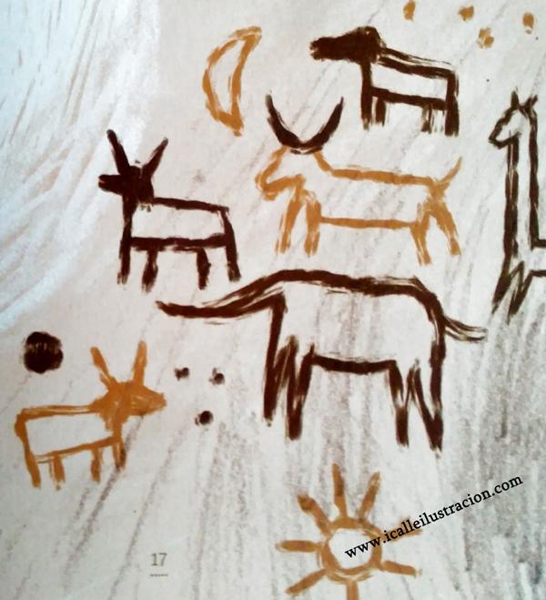 La Niña Invisible y las pinturas Icalle Ilustración