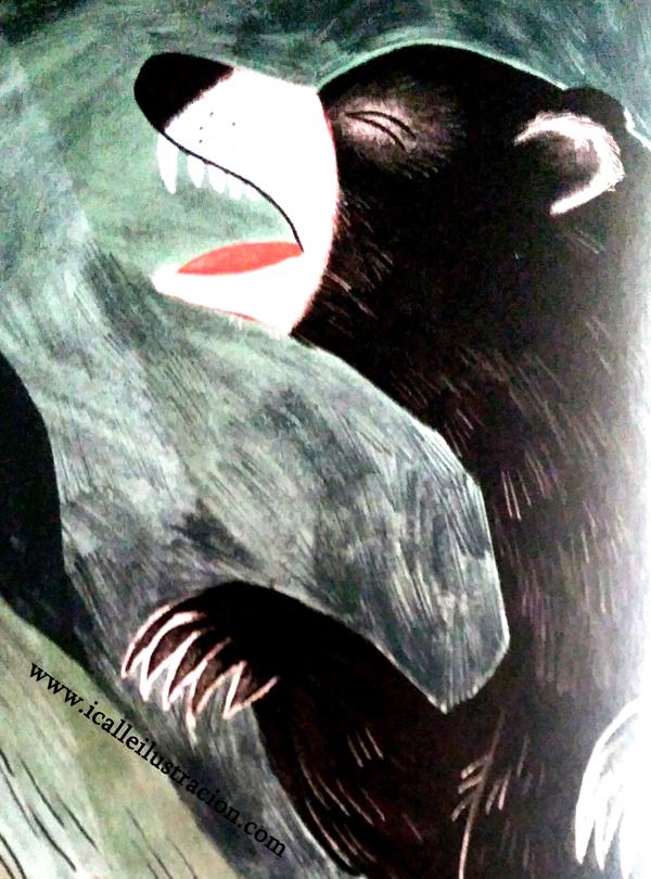 La Niña Invisible y el oso reseña Icalle Ilustración