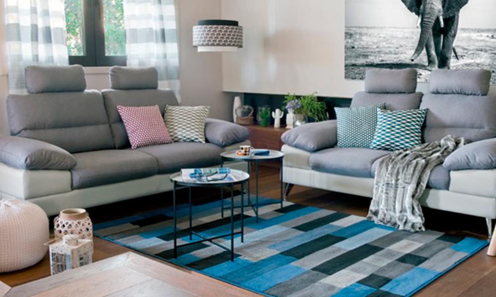 Sofá de tela ELLA Conforama para salón moderno