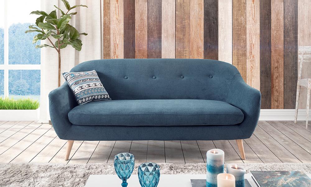 Sofá SKY Conforama para salón pequeño