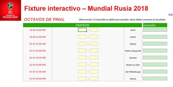 Descargar Plantilla Mundial Rusia 2018 3