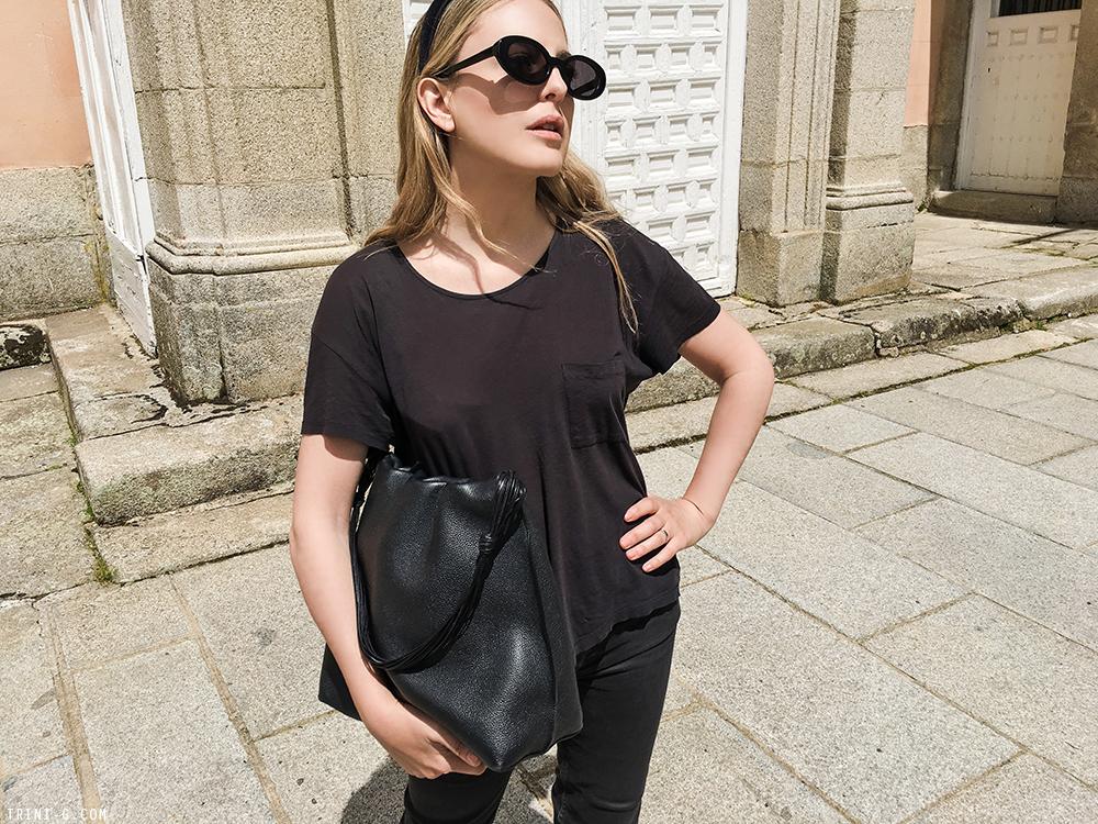 Trini |Balenciaga jeans The Row loafers