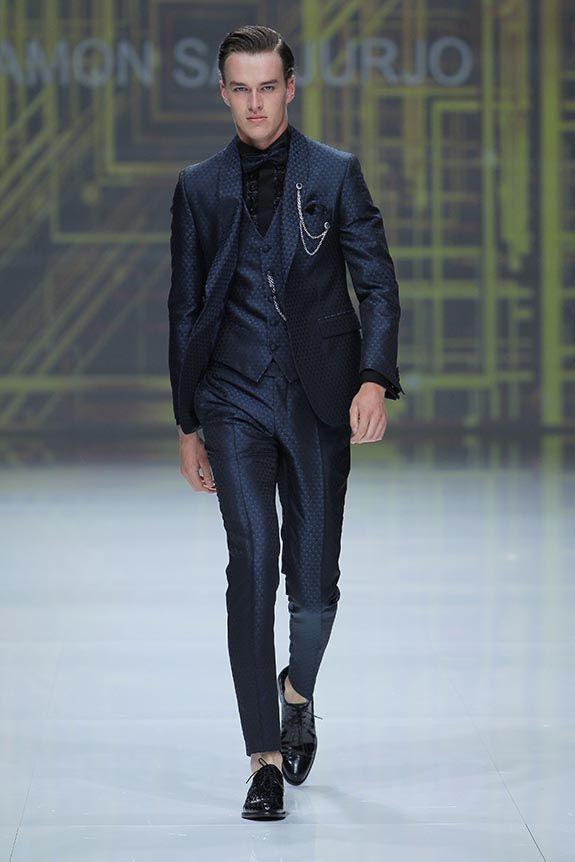 Traje novio Ramon Sanjurjo Bridal Fashion Week