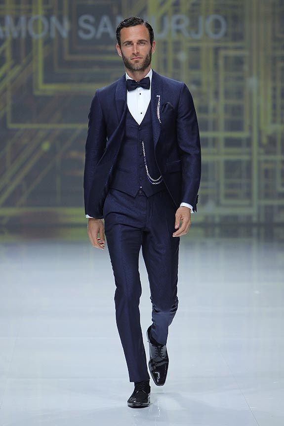 Traje novio Ramon Sanjurjo Bridal Fashion Week
