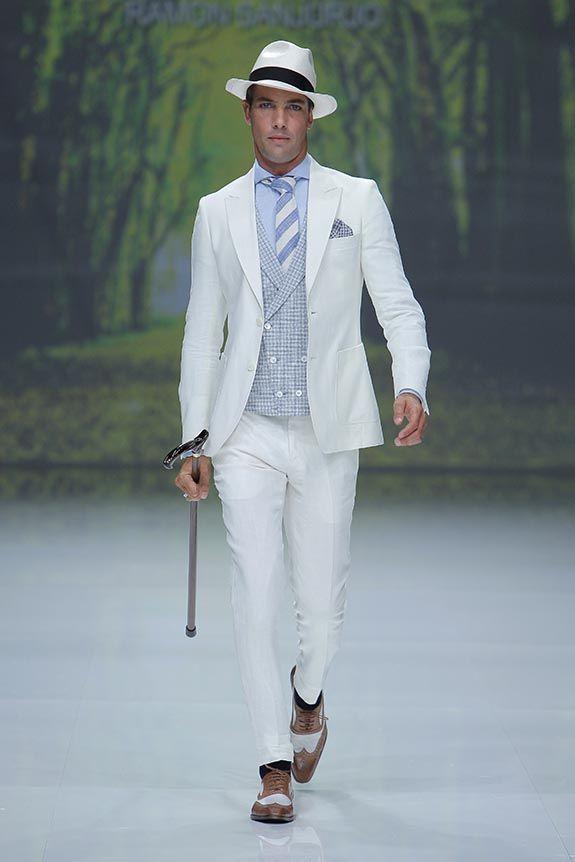 Traje novio Ramon Sanjurjo Bridal Fashion Week
