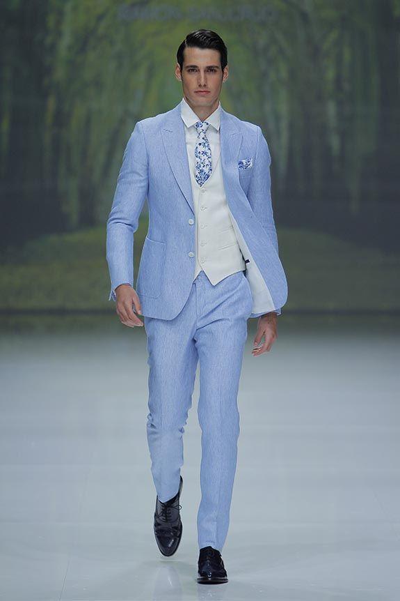 Traje novio Ramon Sanjurjo Bridal Fashion Week