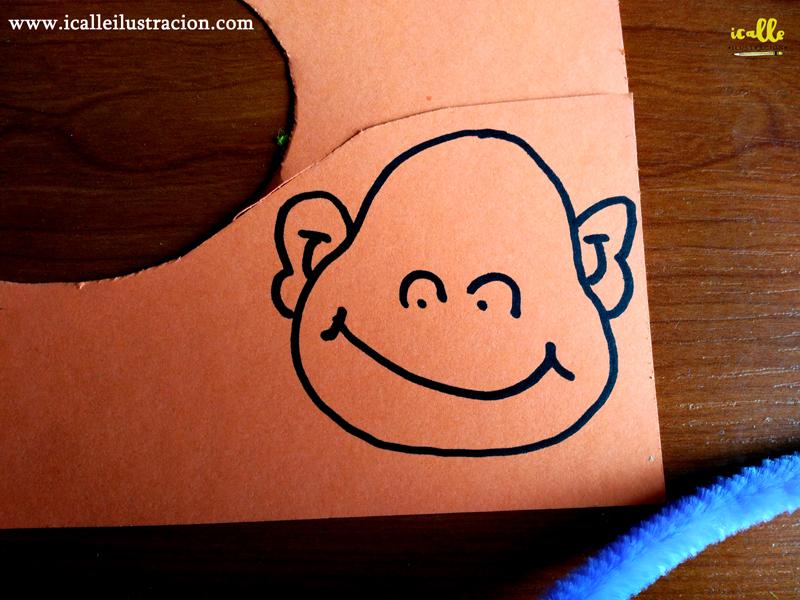 Muñecos divertidos con imanes mono paso a paso