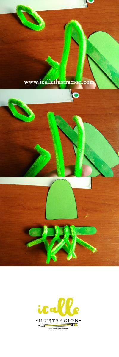 Muñecos divertidos con imanes paso a paso marciano