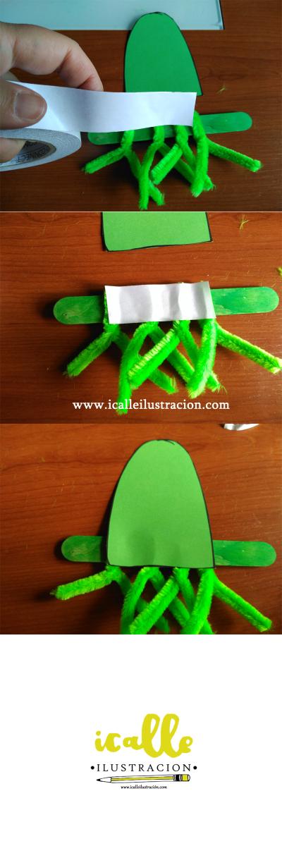 Muñecos divertidos con imanes paso a paso marciano 