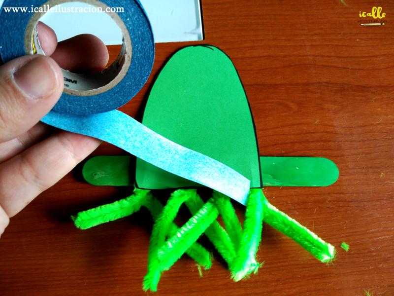 Muñecos divertidos con imanes paso a paso marciano