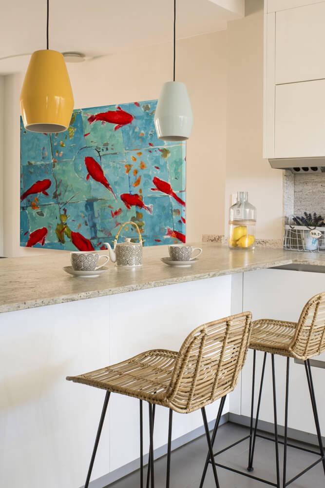 Home Tour veraniego con color