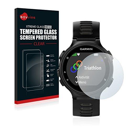 Garmin Forerunner 735XT Cristal Templado [1 Pack] Protector Pantalla Vidrio - Dureza 9H