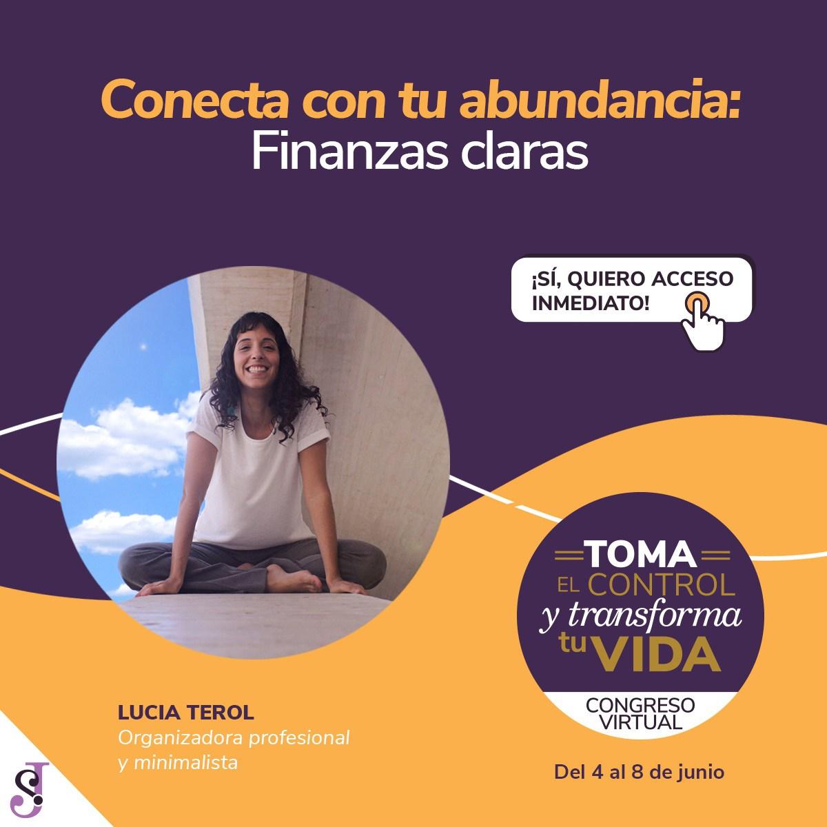 Congreso Virtual - Toma el control y Transforma tu vida - Lucia Terol